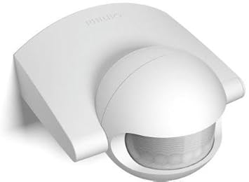2 Stück Philips Bewegungsmelder Sensor weiß 220° Aussen Innen IP44 Aufputz Unterputz 12m