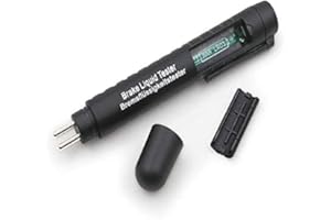 N-K Brake Fluid Tester Moisture Gauge 5led Display Indicator Pen Automatic Diagnostic Tool Black