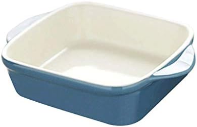 JGGUT Ceramic Bowl, Risotto Dish, Ceramic Baking Tray,Practical Household Tableware, (Color : B)