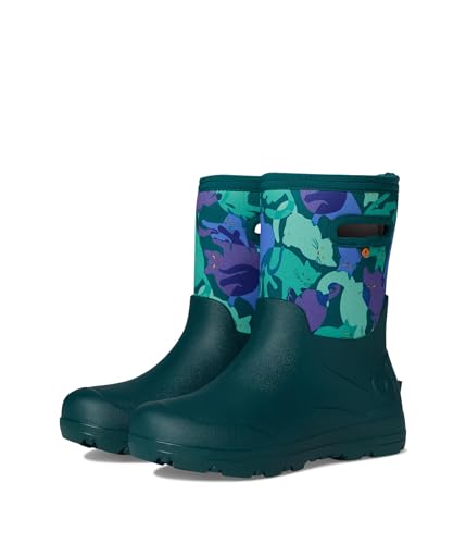 BOGS Unisex Kids York Seamless - Catmo (Toddler/Little Kid/Big Kid) Teal Multi…