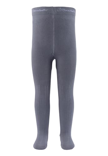 Sterntaler Strumpfhose Rippe Costilla de Pantimedias, Azul grisáceo, 104 Unisex bebé
