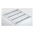 Nashville Wire Decking, Steel Wire, Zinc, 46" W, 36" D Zinc D3646AA3B1P - 1 Each
