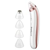 Blackhead Remover,Smartgrand USB Rechargeable Pore Vacuum Electric Pore Cleaner Removal Extractor Tool Device Comedo Vacuum Suction Microdermabrasion Machine Facial Skin Treatment
