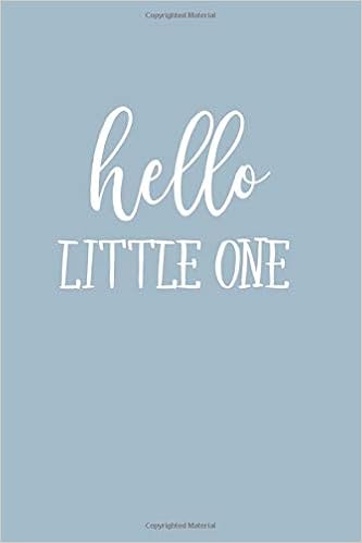 hello little one baby book