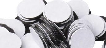 Magnets Round 1/2" Diameter Disc with Adhesive Backing - 250 Pieces