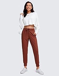 CRZ YOGA 4-Way Stretch Workout Joggers for Women