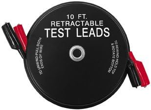 Lang Tools 1140 Retractable Test Leads - 2 Leads X 10 Ft.