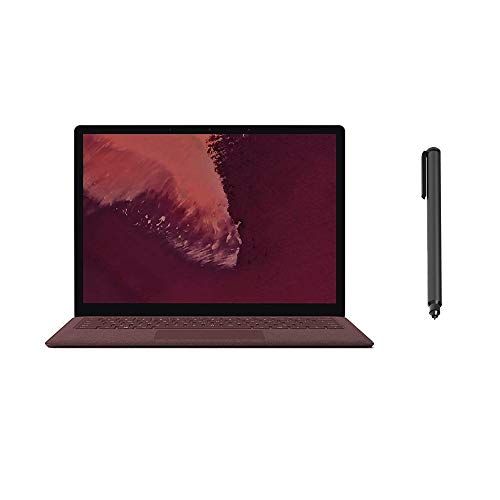 Microsoft Surface Laptop 2 13.5″ 2256×1504 Touchscreen PC, 8th Gen Core i5, Quad Core up to 3.40 GHz, 8GB RAM, 256GB SSD, Webcam, Bluetooth, Win 10 w/Digital Pen – Burgundy (Renewed)