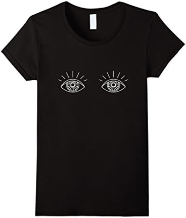 Women's Black Aesthetic Keep Your Aztec Eyes Open Shirt Medium Black