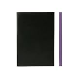 Daycraft Signature Spectrum BUSINESS STUDENT Notebook Journal – A5, Purple Edges, LINED - 8.3