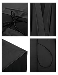 SIORO - Albornoz de satén para mujer, sedoso kimono, para novia, damas de honor, boda, fiesta, salón, corto, XS-XXL