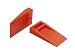 Tavy 1/4" Orange Wedge Spacers (100/Bag) primary