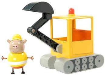 peppa pig mr bull figure