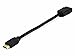 Monoprice 106061 8-Inch 28AWG High-Speed HDMI Male/Female Port Saver (with Ethernet Functionality), Black (1-Piece)