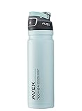 Avex FreeFlow Autoseal Water Bottle, Ice, 700ml/24 oz