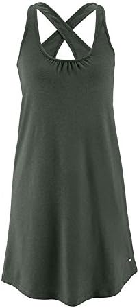 Women's Cross Back Sleepwear Nightgowns Lounger Dress Sexy Lingerie Plus Size Army Green M
