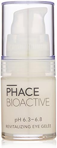 Phace Bioactive Revitalizing Eye Gelee, Anti Aging Eye Cream for Dark Circles, Puffiness, Fine Lines and Wrinkles, Hyaluronic Acid, Peptides, Bioflavonoids, EGCG, Dermatologist Recommended, 0.5 Fl Oz