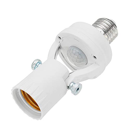 Rotatable PIR Motion Sensor Light Socket 180 Degree Rotate 360 Degree ...