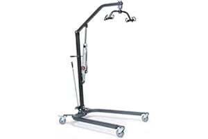 GRAHAM-FIELD Lumex LF1031 Hydraulic Patient Lift – Manual 6-Point Transfer Aid for Safer Home & Facility Care, 400 lb Capacity
