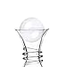 Soing Clear Crystal Ball Wine Decanter Stopper，2.5 Inches Crystal Ball