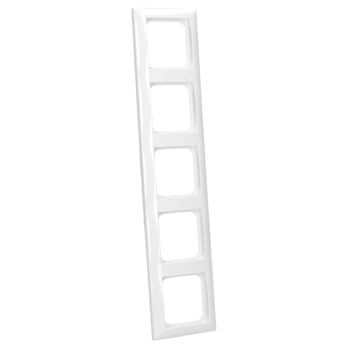Busch-Jaeger Frame 5-Way 1725 914 Alpine-White and Balance Si Cover Frame 4011395191941
