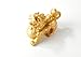 BOYULL Feng Shui Wealth Prosperity Golden Pi Xiu/Pi Yao Statue Car Dashboard Decoration, Attract Wealth and Good Luck,Feng Shui Decor
