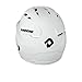 DeMarini Paradox Protege Pro Batting Helmet with Mask Small/Medium (6 3/8-7 1/8), White, Small/Medium (6 3/8-7 1/8)