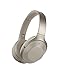 Sony Bluetooth stereo headphone MDR-1000X Gray beige [Japan imported] (International Model)