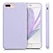 kwmobile Case Compatible with Apple iPhone 7 Plus/iPhone 8 Plus Case - TPU Silicone Phone Cover with Soft Finish - Light Lavender