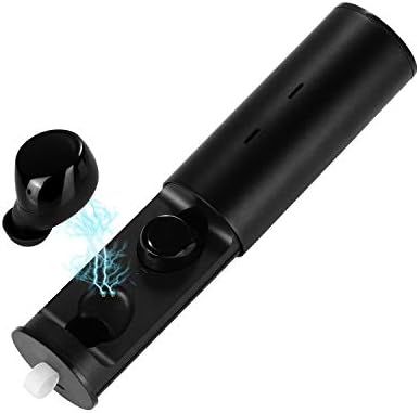 Wireless Bluetooth Headphones,5.0 True Wireless Noise Cancelling Bluetooth Earbuds with Charging Case Touch Control Auto Pairing 3D Stereo Sound, IPX6 Sweatproof Mini Headset Built-in Mic