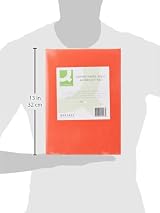 Q-Connect Bright Red A4 Copy Paper 80gsm Ream Pack of 500 KF01427 view 3