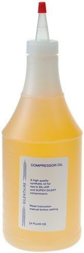 Compressor Oil, Synthetic (24 ounce bottle) by Silentaire by Silentaire
