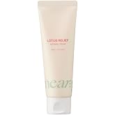 near:garden Lotus Relief Refining Cream - Korean Moisturizer for Soothing Recovery, Blemish Care, Niacinamide, Vegan Certified (2.71 Fl Oz, 80ml)