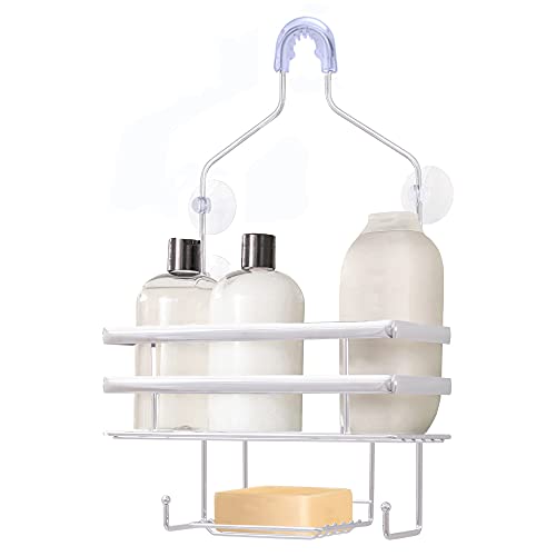 Gorilla Grip AntiSwing Oversized Shower Caddy, Rust Resistant