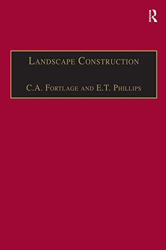 Landscape Construction: Volume 2: Roads, Paving and Drainage (100 Key Points) by C.A. Fortlage, E.T. Phillips
