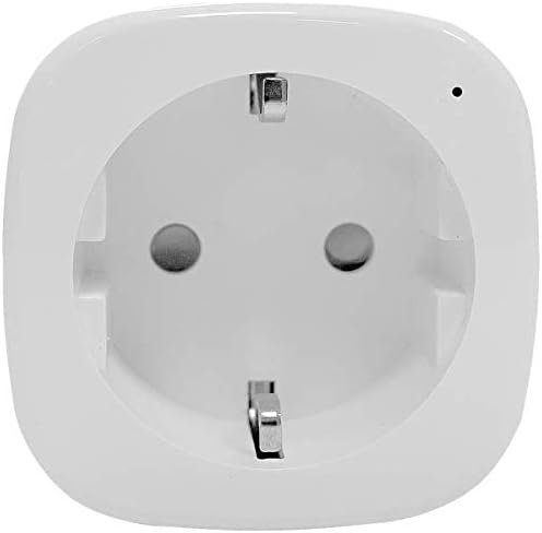 Enchufe Wi Fi Inteligente Denver SHP 100 Compatible con Google HomeAmazon AlexaTuya Medidor de Potencia Temporizador Potencia 230V