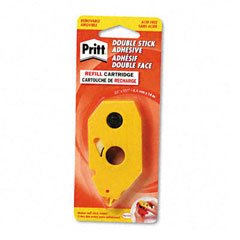 Easy Stick Repositionable Roll-on Adhesive Refill Cartridge, 1/3