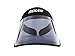 SOVIS Black Extended Length over 99% UVB and UVA2 / 97.2% UVA1 Facial Protection Sun Cap Solar Visor Hat Worldwide Patented