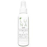 Luna Bergamot & Patchouli Aromatherapy Spray - Stress Anxiety Relief - Room & Pillow Mist...