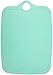 IMEKO TPU Cutting Board, BPA Free, Knife Friendly, Flexible, Dishwasher Friendly, Space Saving, Ergonomic Design, Chopping Mat - Aqua Green - Size: Medium 13.7
