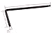 XtremeAmazing 5mm Guitar Truss Rod Ball End Long Allen Wrench Adjustment Tool for Martin Acoustic Guitar