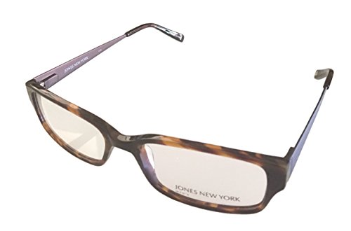Jones New York Eyewear Mens Rectangle Tortoise Plastic Frame J510