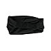 Voberry®Lady's Korean Hair Accessory Full Vintage Wide Ribbon Headband Hair Band (Black)