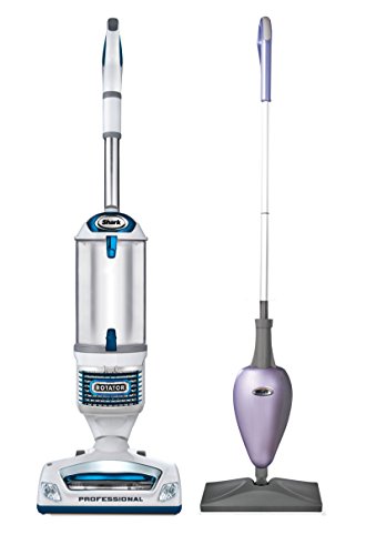 Shark Rotator Professional Lift-Away Upright Vacuum with Steam Mop, Blue/White (NV510)