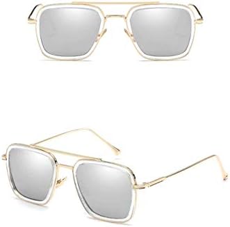 GAGAN Avengers Infinity War Tony Stark Sunglasses Iron Man Glasses