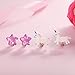 PinkSheep Bling Clip On Earrings for Little Girls Unicorn Earrings Rainbow Earrings for Kids Best Gift (Unicorn 1)