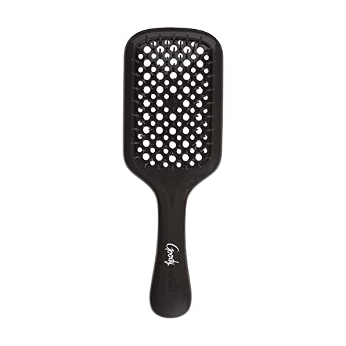 Planet Goody Ocean Rescue Vented Paddle Brush – Black Detangling Brush for All…