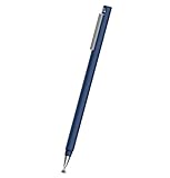 Adonit Droid - Micro Precision Stylus Disc for Natural Writing, Ultra Slim and Lightweight Design. Compatible for Samsung, Sony, Huawei, LG and Other Android Devices - Midnight Blue