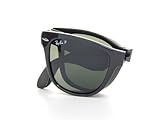 Ray Ban Folding Wayfarer RB4105 601/58 Glossy Black/Polarized Gray 50mm Sunglasses
