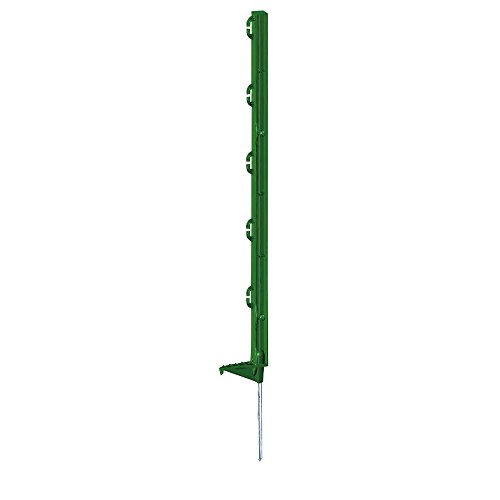 Corral Plastic Steel Point Single Step-In Post (5 Pack) (Green)